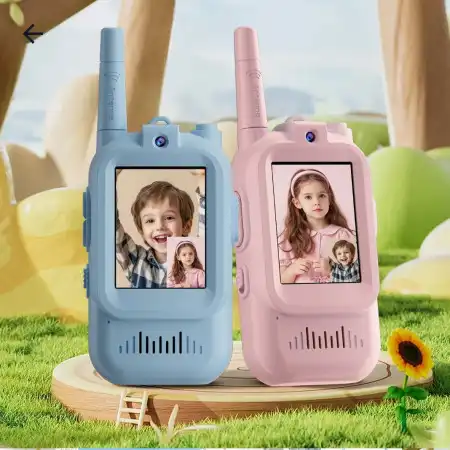 Rechargeable Kids Video Walkie Talkie 2 Pcs