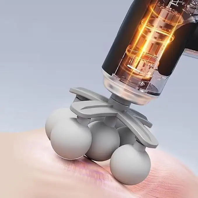 Massage Gun Body Massager With 5 Heads